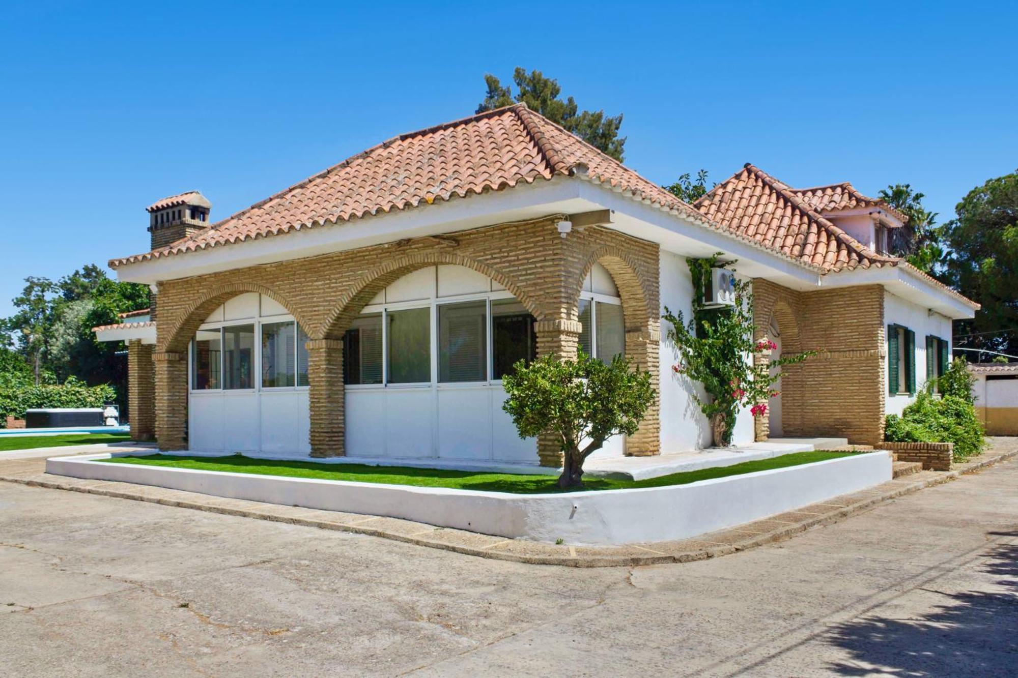 Villa San Patricio I Piscina Privada I Jacuzzi Spa I Bbq I Ps5 I Aire Acon I 3000M2 I 5Min-Centro Jerez de la Frontera Esterno foto